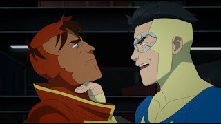 Rex Splode Death Scene - Invincible Variants Kills Rex Invincible Season 3 Episode 7