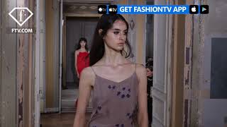 Back To Black With Olivier Theyskens Ss 20 Fashiontv Ftv