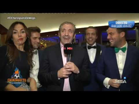 La REACCIÓN de la expedición de El Chiringuito desde los 'Premios Iris'