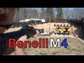 Benelli M4 Shotgun Shooting
