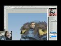 How to Paint Digitally: Space Wolf Commission: Tutorial