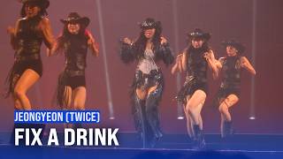 250719 Jeongyeon - Fix A Drink Twice This Is For World Tour In Incheon