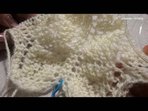 Как вязать на спицах скос плеча Как вязать на спицах скос плеча