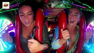 Beauty Girl Slingshotride Hamburger Nip Out