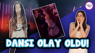 Serenay Sarıkayadan Final Kutlaması Kalça Dansı Yaptı Camdaki Kız Yemekte