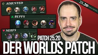 Das Ist Der Worlds Patch Patch Notes 25.20 Rundown