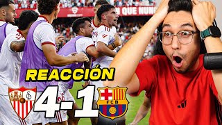 Reacciones De Un Hincha Al Sevilla Vs Barcelona 4-1 Baño Al Barça Bydiegox10