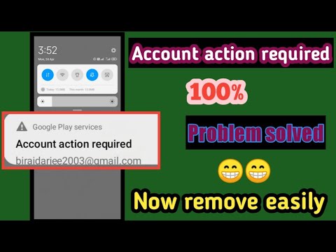 Account action required problem | how to remove account Account action required problem | how to remove account