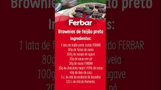 Showcooking Ferbar - Brownies De Feijão Preto