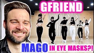 Awful Dancer Reacts To Gfriend - Mago Dance Practice Eye Mask Ver. Inc. Bias Reveal