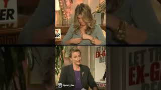 When Jennifer Anistons Shirt Pops Open During Interview
