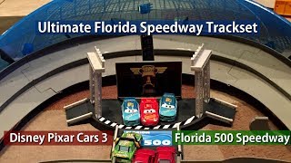 Disney Cars 3 Florida 500 Ultimate Speedway Trackset, Pixar Car 3 Florida 500 Playset