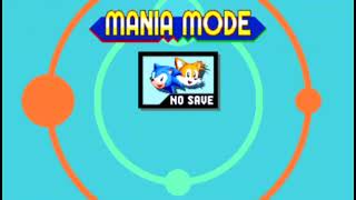Sonic Mania Modern Version