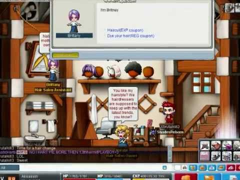 Maplestory - exp - haircut. 2:18. me and my brother changin our characters