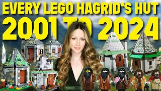 Every Minifigure Scale Harry Potter Lego Hagrids Hut Set 2001-2024
