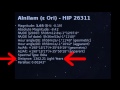 Flying to Alnilam, Orion's Belt Star