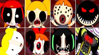 Five Nights At Powerpuff Girls 4 All Jumpscares Extras Minigames