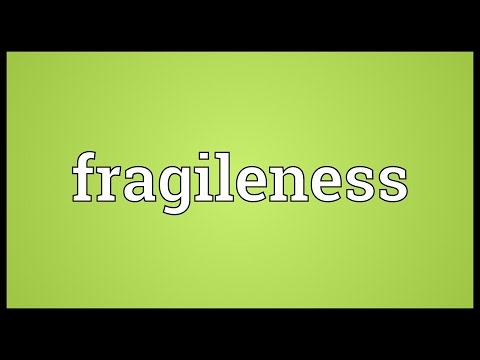 Header of fragileness