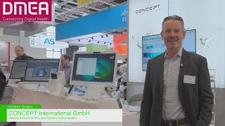 Dmea 2025 Concept International Gmbh - Medical All In One Pcs And Mobile Medical Tablets