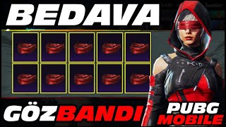 Bedava Kirmizi Göz Bandi Geldi̇ Ag İle Nadi̇r Öğe Al Bedava Gözü Bağli Soylu Maskesi̇ Pubg Mobile