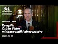 Toroczkai László: Reagálás Orbán Viktor miniszterelnöki kinevezésére