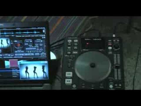 Virtual DJ Controlled via MIDI by Denon DN-S1200