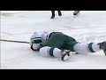 John Moore elbow to the head of Erik Haula 10/27/14
