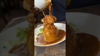 The Fried Chicken Mofongo From El Castillo De Jagua Nyc In The Lower East Side