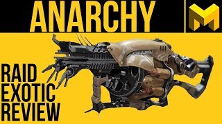 Destiny 2 Anarchy Exotic Review: Arc Chaining Raid Grenade Launcher