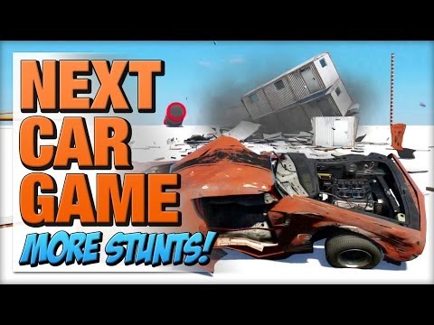 Next Car Game - Trying More Tech Demo Stunts!