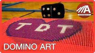 10,000 Dominoes - Gym Domino Rally
