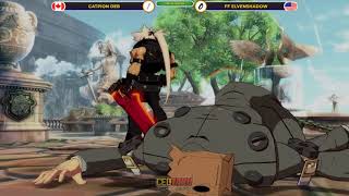 Ceotaku 2018 Guilty Gear Xrd Rev 2 - Caption Deb Vs Ff Elvenshadow - Top 16 Losers