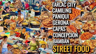 Non-Stop Street Food Philippines In Tarlac 4-Hour Food Tour Compilation Across 7 Locations