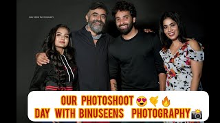 Our Photoshoot Day With Binuseens Photography