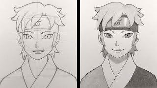 How To Draw Mitsuki - Boruto