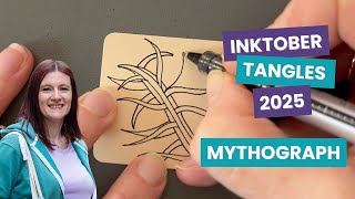Inktober Tangles Day 13 How To Draw Mythograph