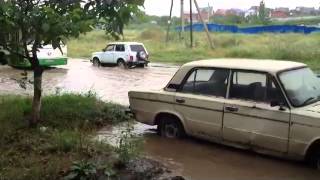 Видео Потоп на ул. Орбитальная 8 июля 2014 Ростов (прорыв трубы) от MrSandr82, Орбитальная улица, Ростов-на-Дону, Россия