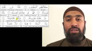 ISLAMIC VIDEOS : Surah 101 Tajweed Follow up - Video Tutorial in English