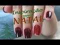Unhas Decoradas Para o Natal com Glitter - Video Aula