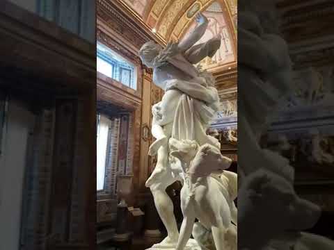 100 WORKS IN 100 DAYS: DAY 41: The Rape of Proserpina - marble sculpture from 1622 😳
