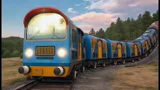 Train Compartment Separates From Train Funny Cartoon Movie Choo Choo Train Kids Videos