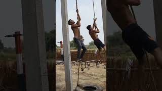 Desi Gym Workout My New Gym Guav Me Hai,, Khet Pe Hai My Gym Workout Desi Workout