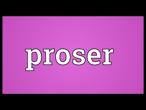 Header of proser