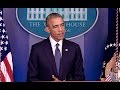 The President Makes a Statement on Foreign Policy