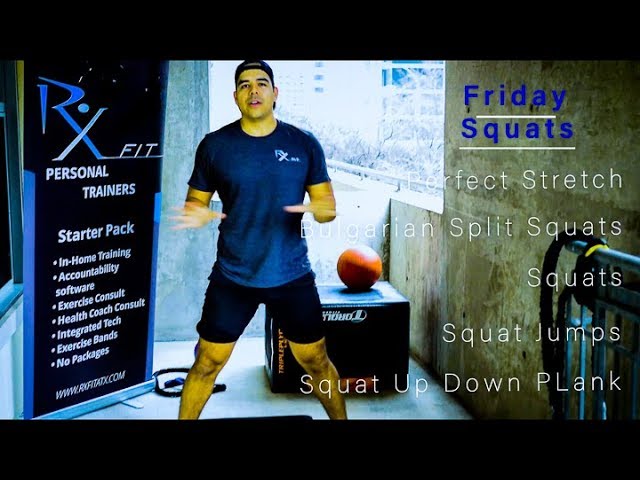 Butt/Squats - Exercise Bands - 5 Minute Move - Friday