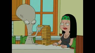 American Dad Roger Smith Plays Jenga