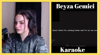 Beyza Gemici Yayında Billie Eilish - Six Feet Under Söylüyor