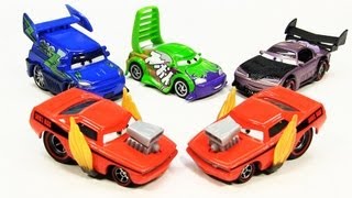 Cars Snot Rod With Flames Variation Disney Pixar Diecast Dj Wingo Boost
