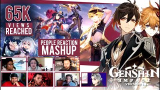 Genshin Impact - Version 1.1 Announcement Trailer Reaction Mashup Video