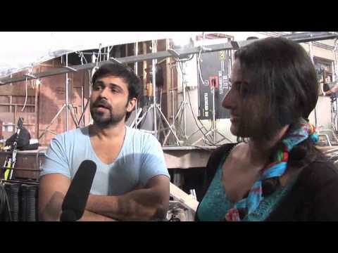 Emraan-Vidya on the sets of Ghanchakkar...